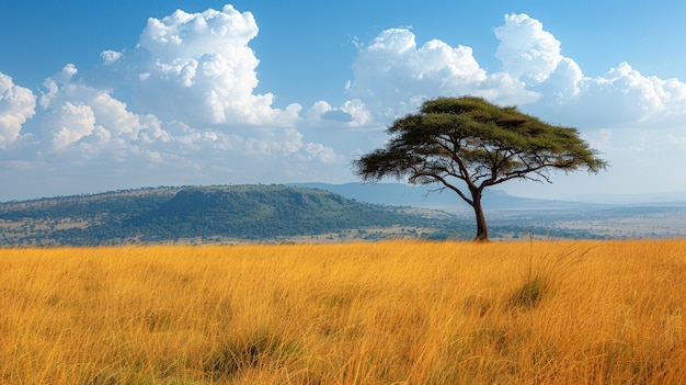 Photo gratuite vue photoréaliste d'un arbre dans la nature avec des branches et un tronc