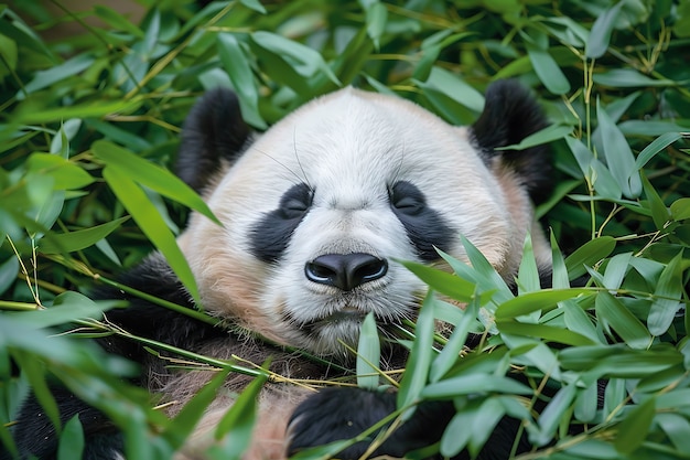 Vue photoréaliste de l'ours sauvage dans son environnement naturel