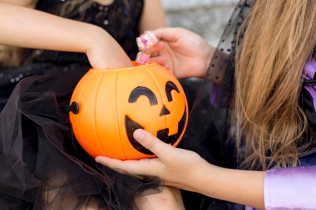 Photo gratuite vue rapprochée du concept d'halloween