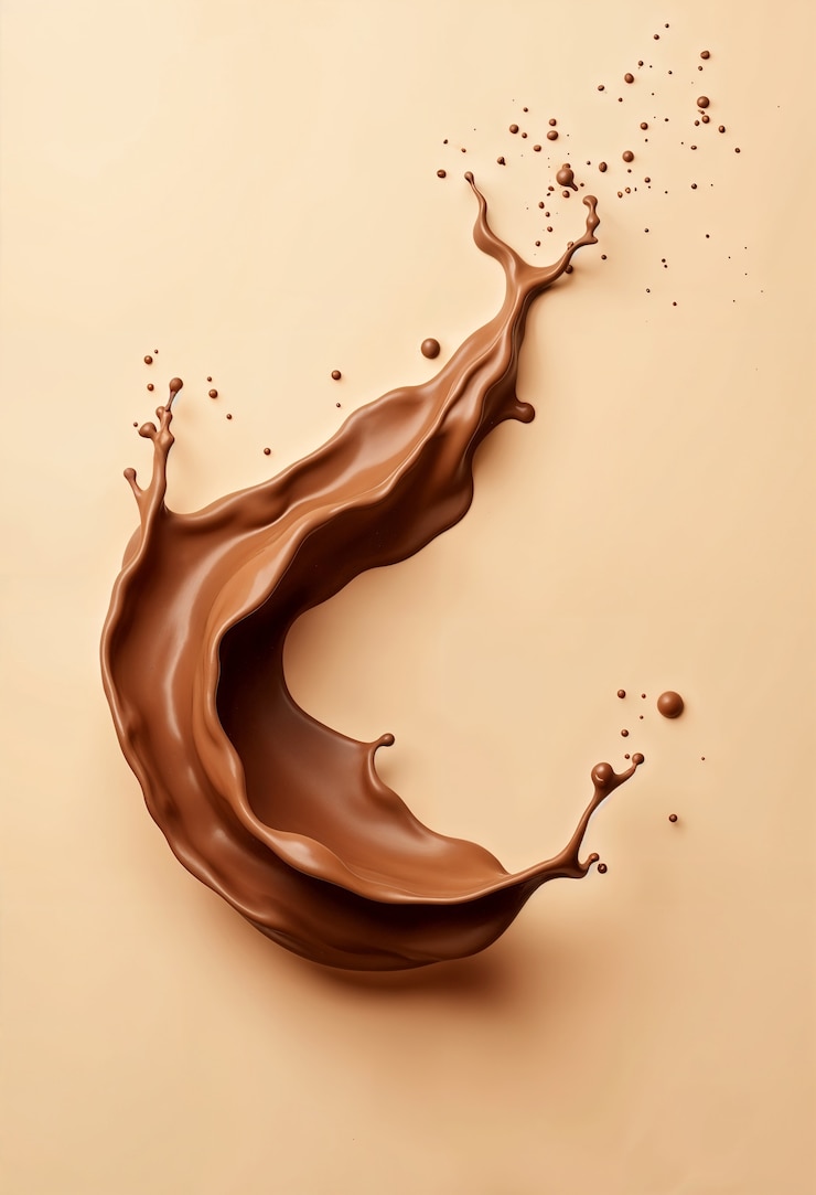 Photo gratuit vue rapprochée du liquide brun
