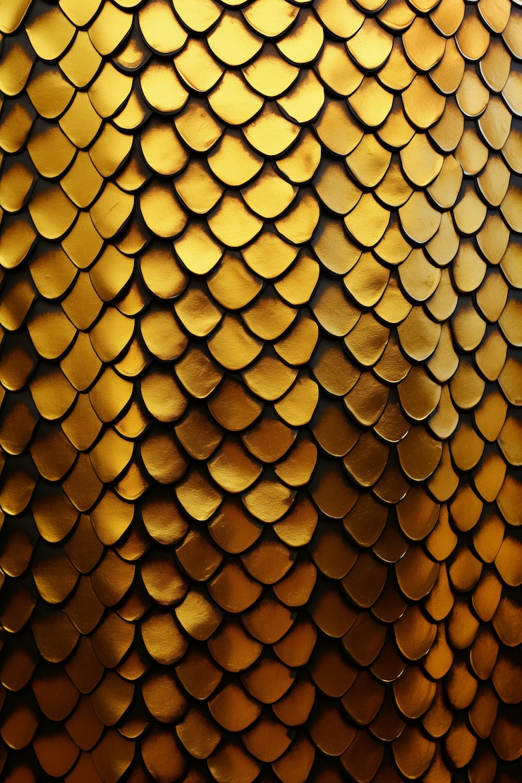 Photo gratuit vue rapprochée du motif des écailles