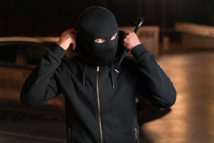 Photo gratuit vue rapprochée d'un homme essayant d'entrer dans une voiture