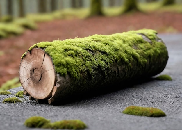 Vue rapprochée de la mousse dans la nature