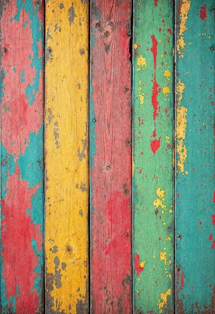 Vue rapprochée de la texture du bois