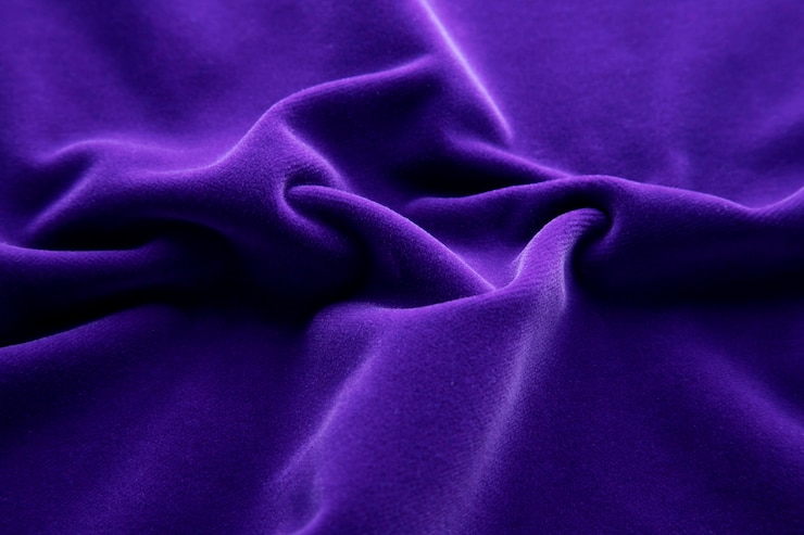 Photo gratuit vue rapprochée de la texture de velours