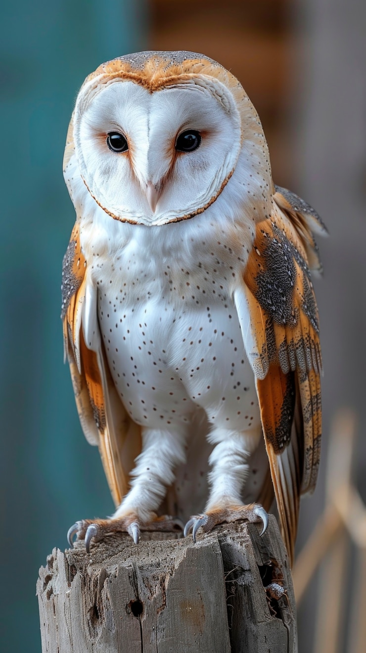Photo gratuit vue réaliste du hibou pendant la journée