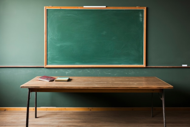 Vue d'une salle de classe moderne à l'école