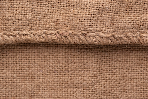 Vue supérieure de la texture du tissu