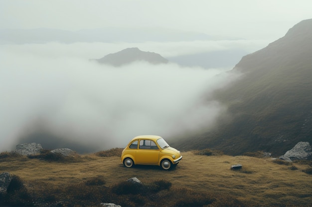 Photo gratuite vue d'un véhicule à quatre roues pour la mobilité et les déplacements rapides