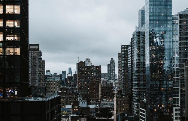 Vue de la ville de New York, États-Unis