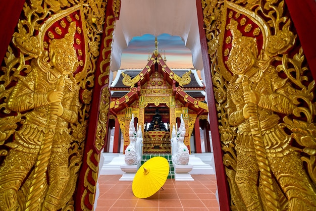 Wat Khua Khrae à Chiang Rai, Thaïlande