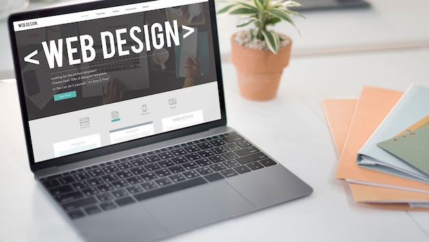 Web Design Site Internet Responsive Software Concept