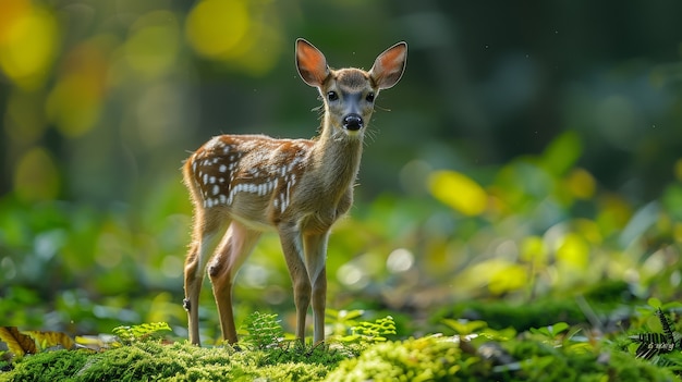 Photo gratuite wild deer in nature