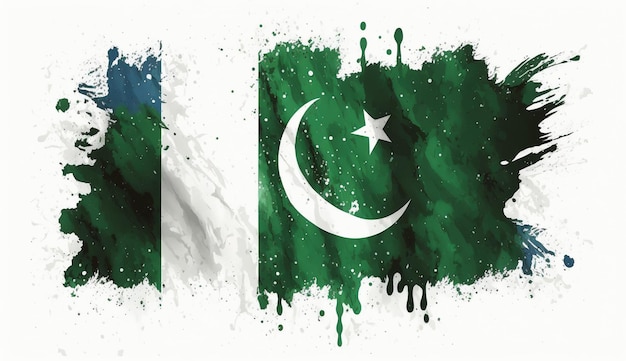 14 août de la fête de l'indépendance du pakistan fond de la fête du pakistan