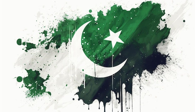 14 août de la fête de l'indépendance du pakistan fond de la fête du pakistan