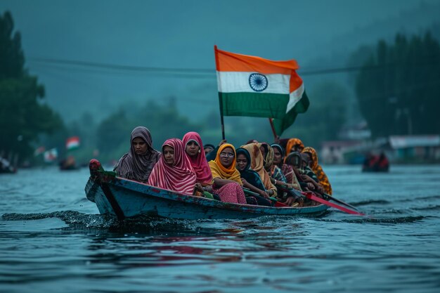 15 août, fête de l'indépendance de l'Inde au Cachemire