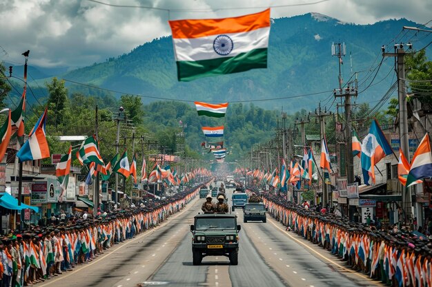 15 août, la fête de l'indépendance indienne au Cachemire