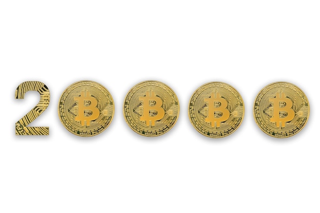 20000 taux de change bitcoin, isolé