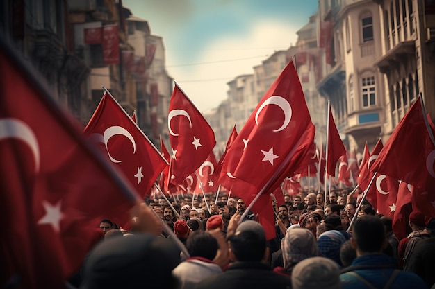 29 Ekim célébration de la fête de la république de Turquie