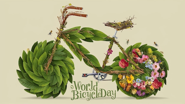 Le 3 juin est la Journée mondiale de la bicyclette.