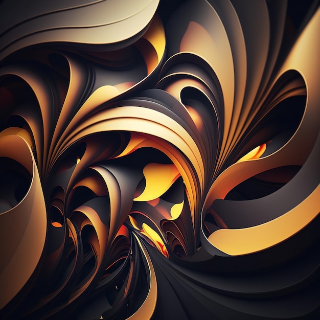 3d abstrait