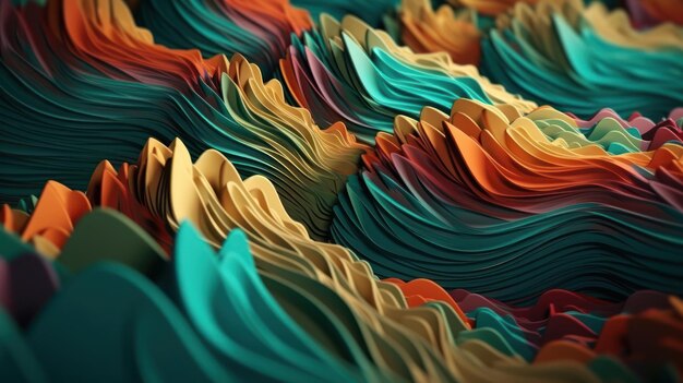 3d abstrait