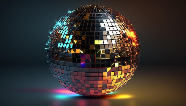 3D_disco_ballIA générative