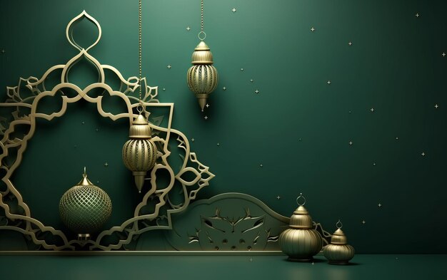 3D islamic_arabic_luxury_pattern_background