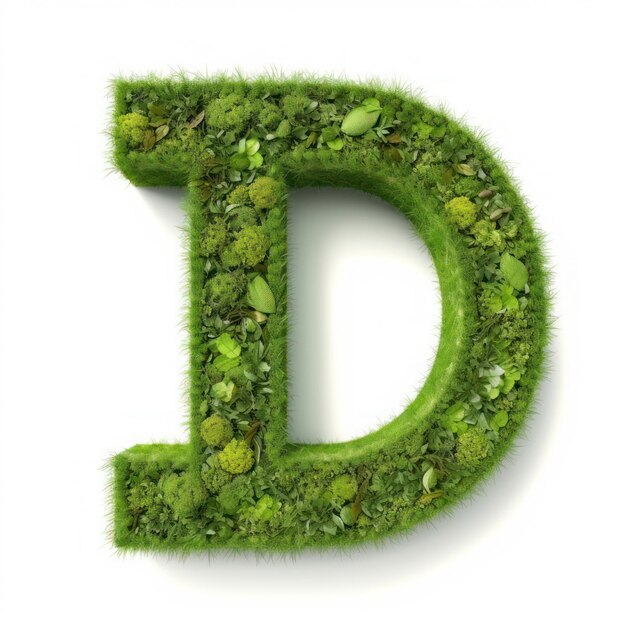 3d lettre logo alphabet logo un logo lettre vert or fond blanc isolé jpg