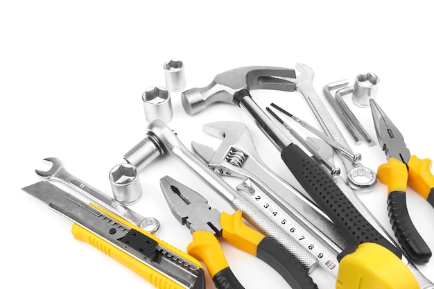 3D Render des outils à main