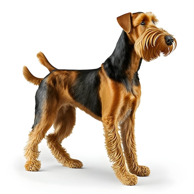 3d Rendering Airedale Terrier Générateur d'IA animale