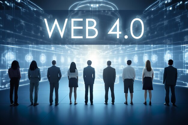 40 Web Internet Technologie d'affaires Blockchain Internet des objets Système décentralisé VR