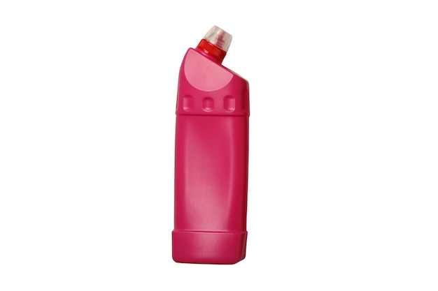 7427 Bouteille rose isolée sur un fond transparent