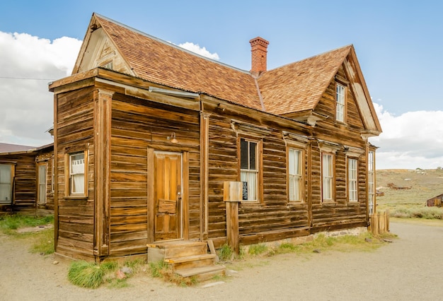 Abandonné Ranger Station Ville Fantôme de Bodie California USA