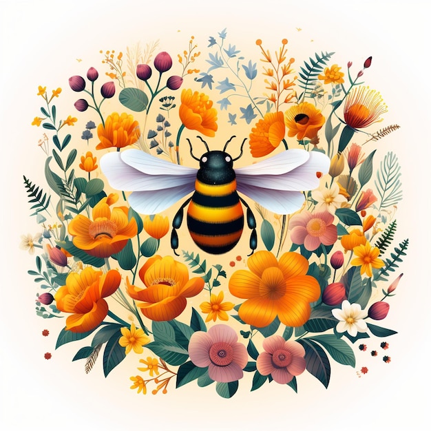 Abeille illustration