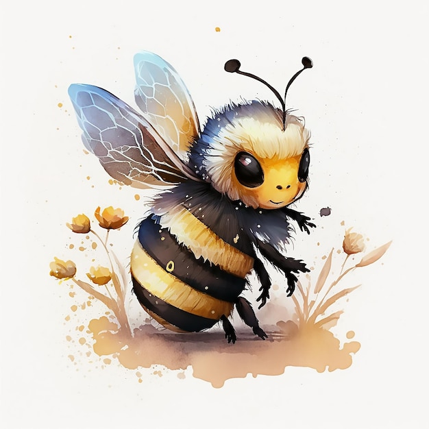 Abeille mignonne Kawaii