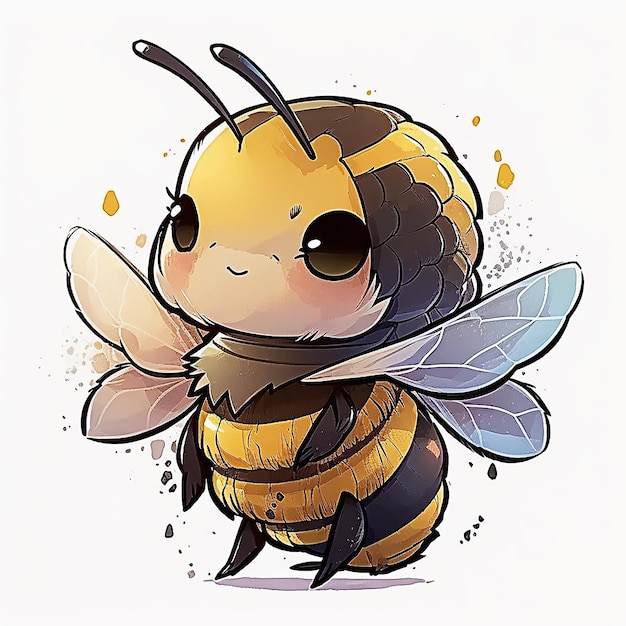 Abeille mignonne Kawaii