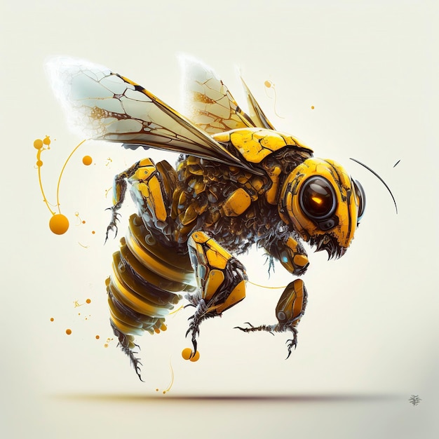 abeille tueuse robotique