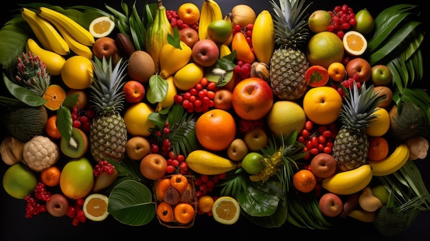 Une abondance de fruits