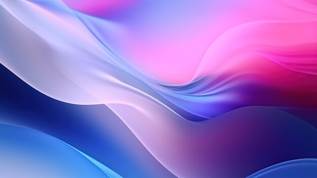 abstract Arrière-plan ondulé bleu et rose de couleur magenta floue
