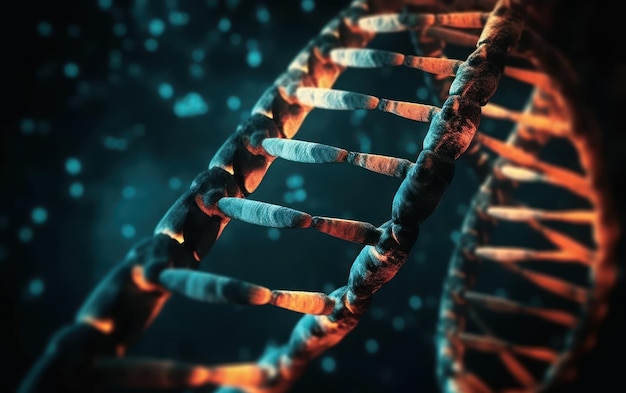 Abstract background dna