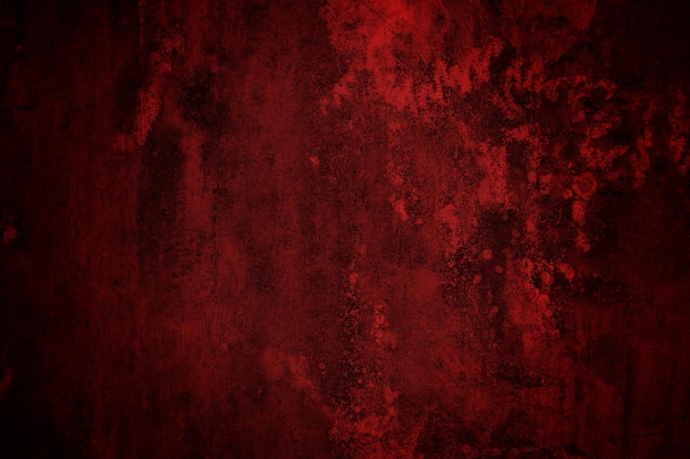 Abstract grunge texture de fond rouge effrayant fond rouge foncé