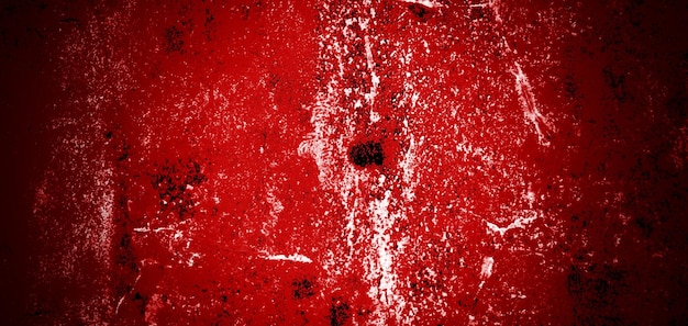 Photo abstract grunge texture de fond rouge effrayant fond rouge foncé