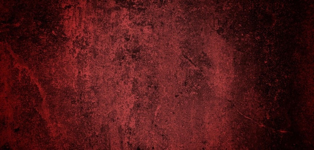 Abstract grunge texture de fond rouge effrayant fond rouge foncé