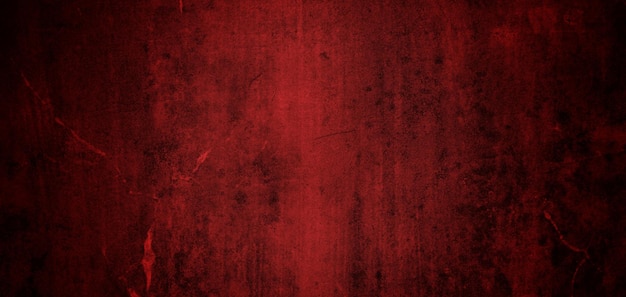 Abstract grunge texture de fond rouge effrayant fond rouge foncé