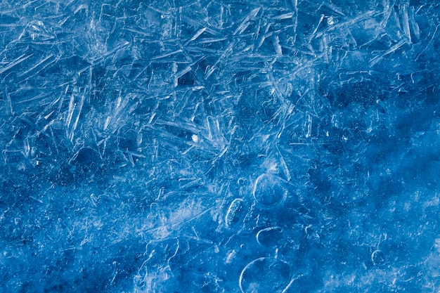 Abstract texture de la glace