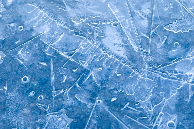 Abstract texture de la glace