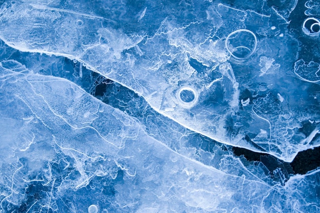 Abstract texture de la glace