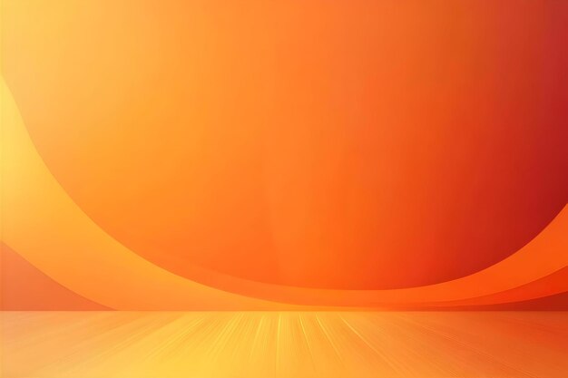 Abstraction de l'arrière-plan orange conception de la salle de studio modèle web rapport d'affaires avec douceur