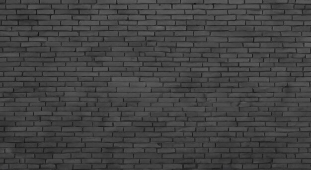 Abstraction de la texture du mur en briques sombres motif de fond texture de la surface de la brique de mur noire